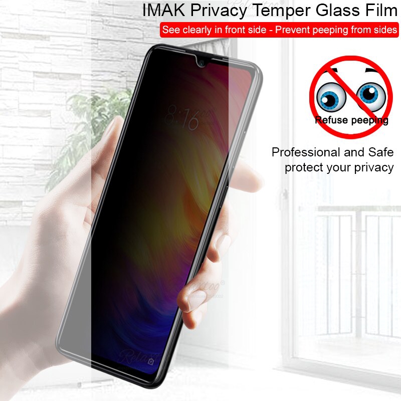 Kính Cường Lực Chống Nhìn Trộm Bảo Vệ Cho Xiaomi Redmi Note 8 Pro