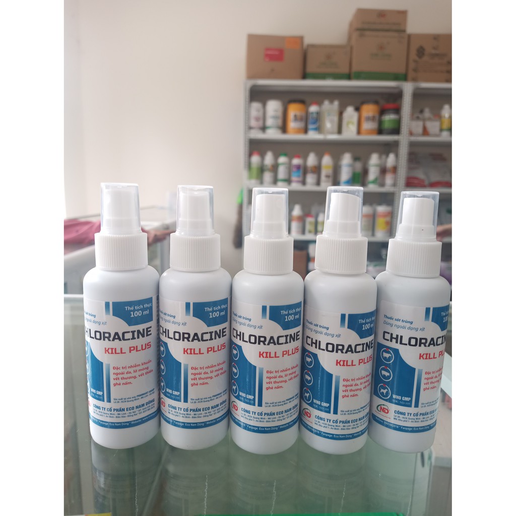 Lọ xịt ghẻ nấm cho chó mèo - 100ml