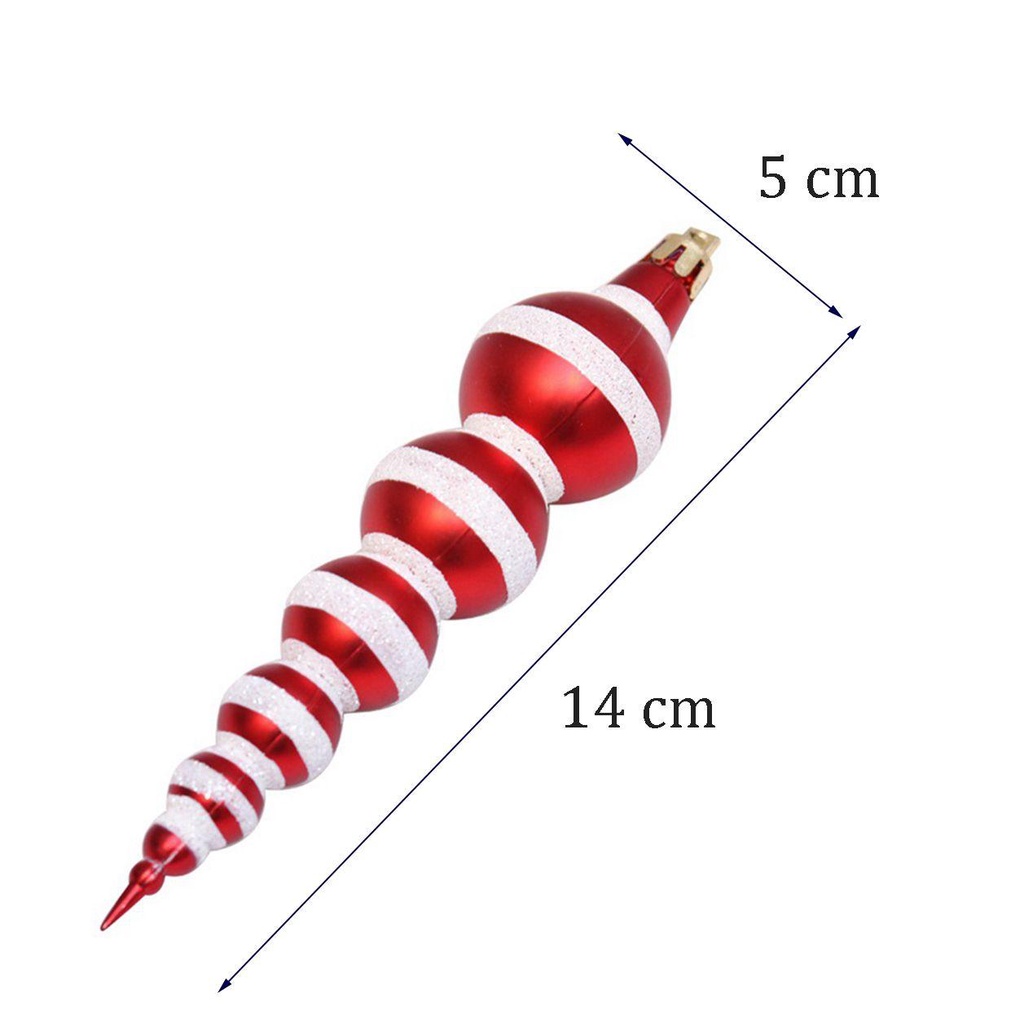 Cây Thông Giáng Sinh Bằng Nhựa 14Cm Dùng Trang Trí DIY