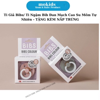 Ti giả bibs/ti ngậm bibs đan mạch cho bé 100% cao su thiên nhiên siêu mềm như ti mẹ - mokids