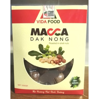 Mắc ca Vida Food hộp 500gr