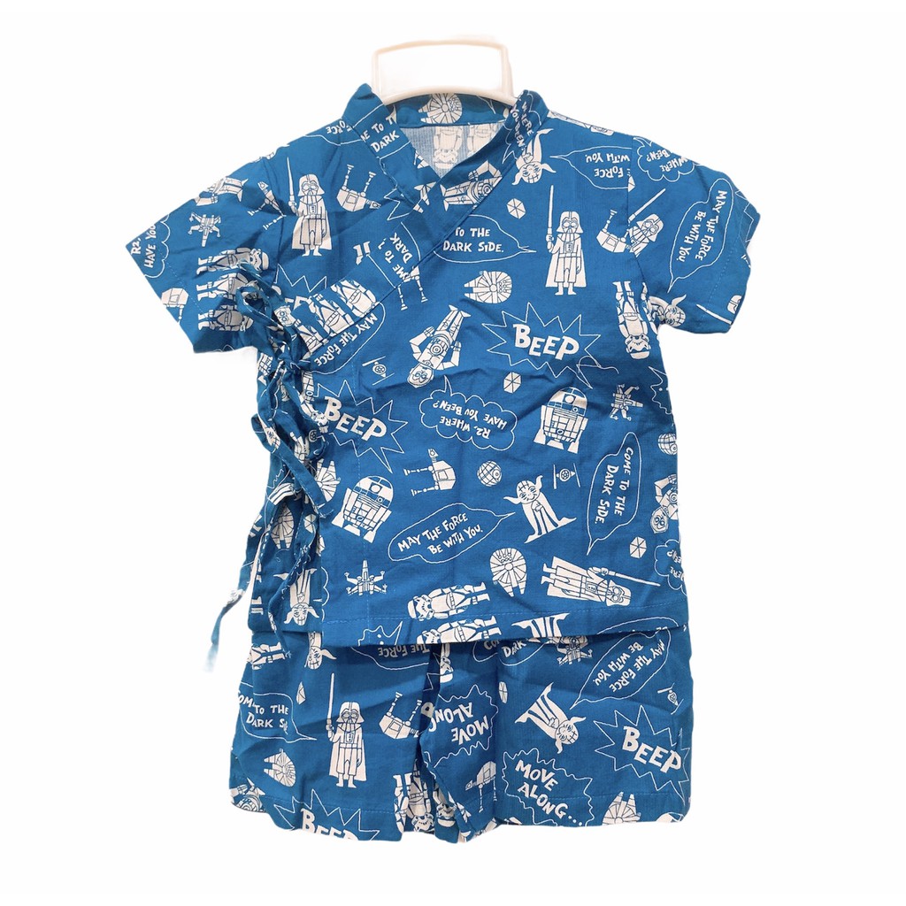 Bộ Yukata Kate Cột Chéo Kiểu Nhật Kaizoo Cho Bé