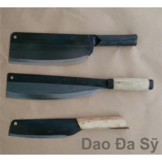 Bộ dao làm bếp (dao rèn, dao pha, dao thái)