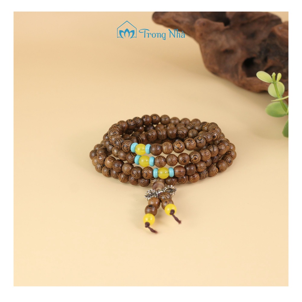 Chuỗi tràng hạt muồng 6li, chuỗi tràng hạt phong thủy - Bình an, May mắn - Trong Nhà