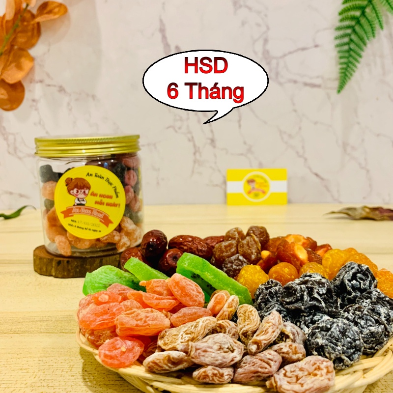 Hộp 3 Vị Dâu Tây – Dâu Tằm – Đào Hồng Xí Muội [ LOẠI 1 ] Hũ 355G Ô Mai Ngon Nhiều Dinh Dưỡng – Quà Tặng Ô Mai Hà Nội