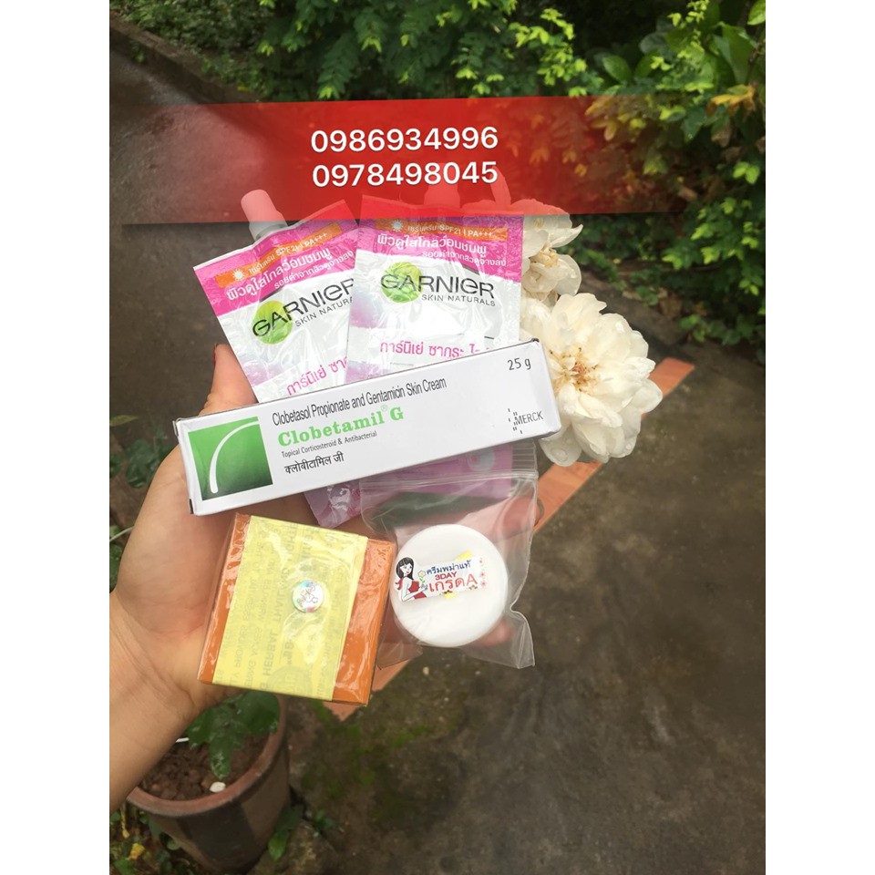 Bộ Nám Tàn Nhang Clobetamil G