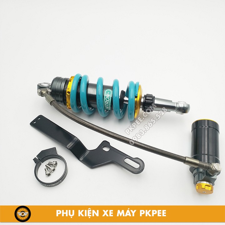 Phuộc Nitron Bình Dầu Xoay 360 Độ Exciter, Winner, Raider, Satria Fi