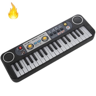 Đàn piano điện tử 37 phím kèm micro mini cho bé
