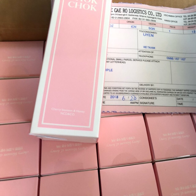 Sữa tắm Hàn Quốc Chok Chok