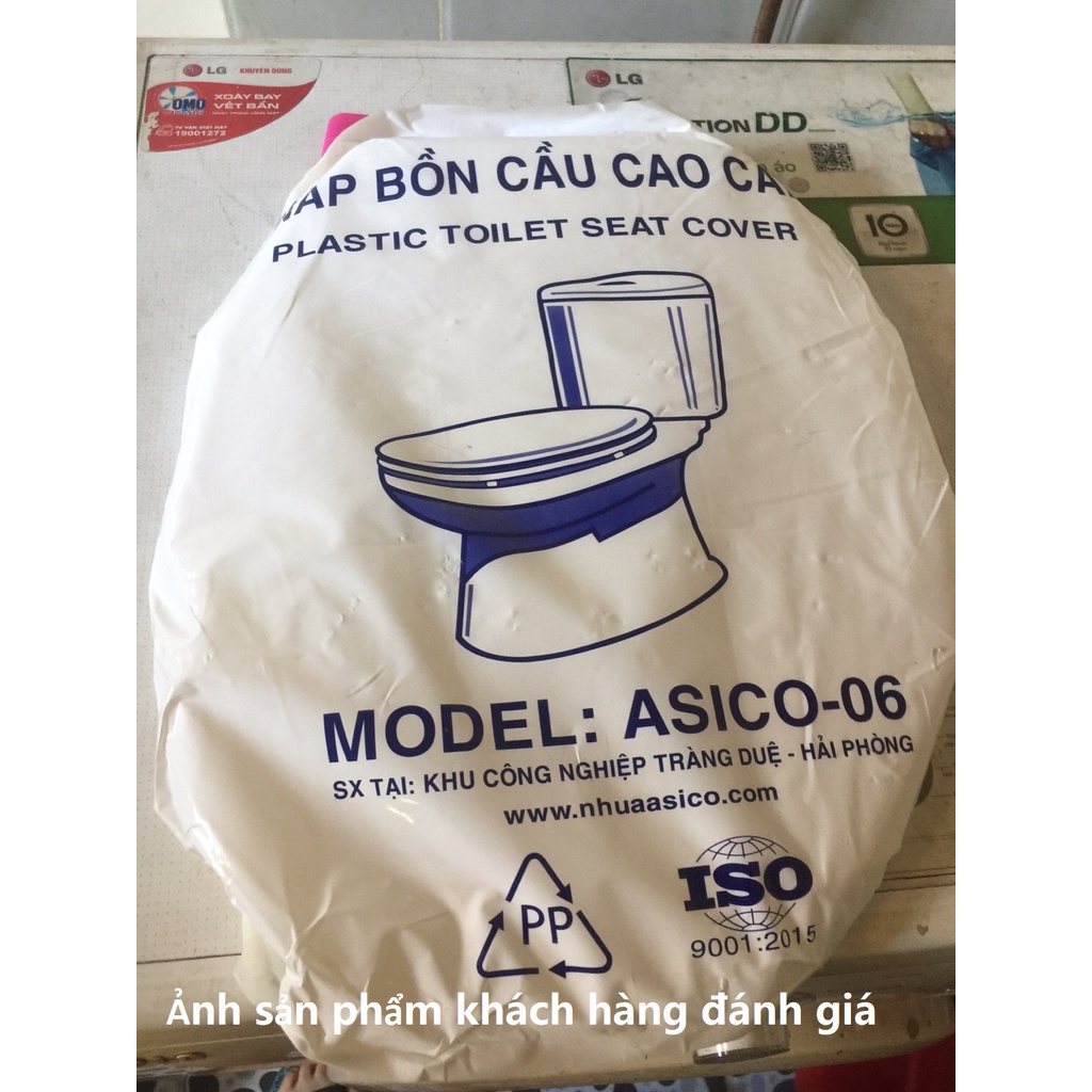 Nắp bồn cầu ASICO nhựa Plastic , phù hợp với NHIỀU LOẠI bồn cầu