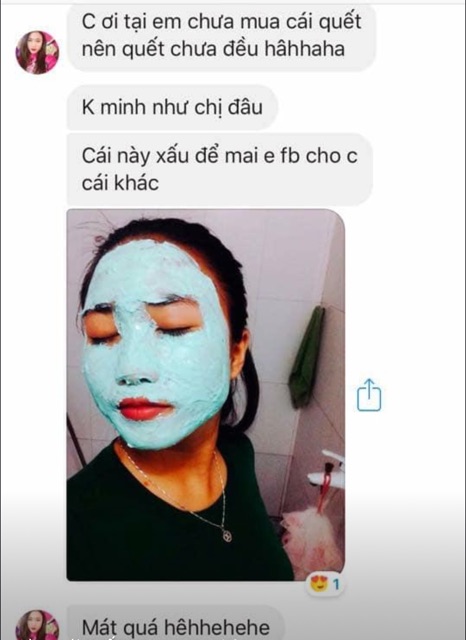 Mask dẻo bạc hà sữa bò