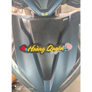 Bảng Tên Xe Mica