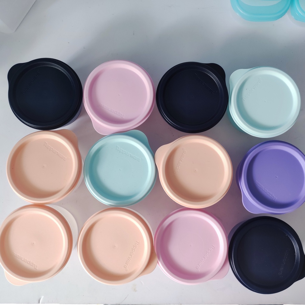 Hộp Snack Cup 140ml Tupperware chính hãng, làm sữa chua, hấp plan, nước mắm