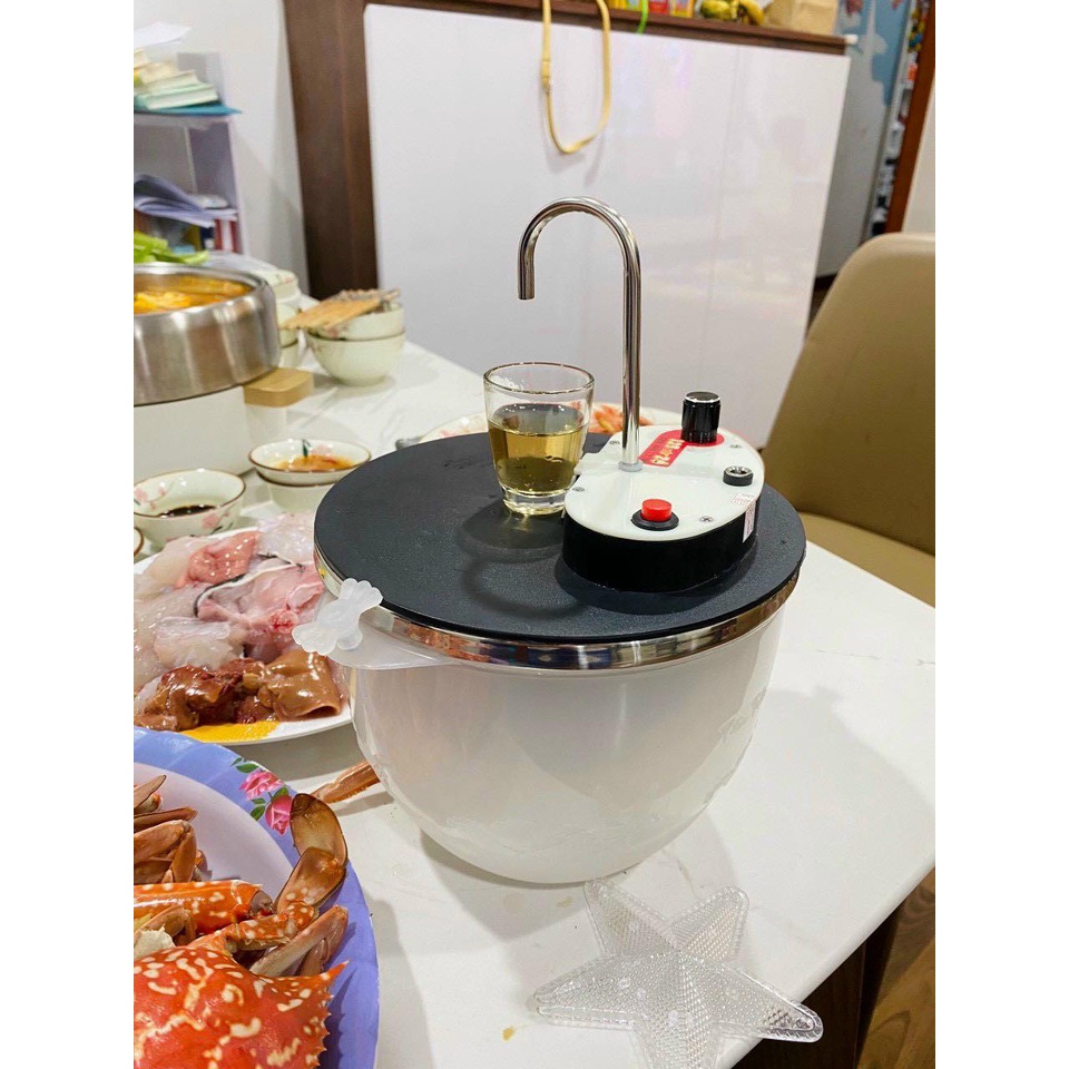 Máy Rót Rượu Cảm Ứng Tự Động Thông Minh, Bình Rót Rượu Cảm Ứng Thông Minh MEKAZO COOL 1.5L