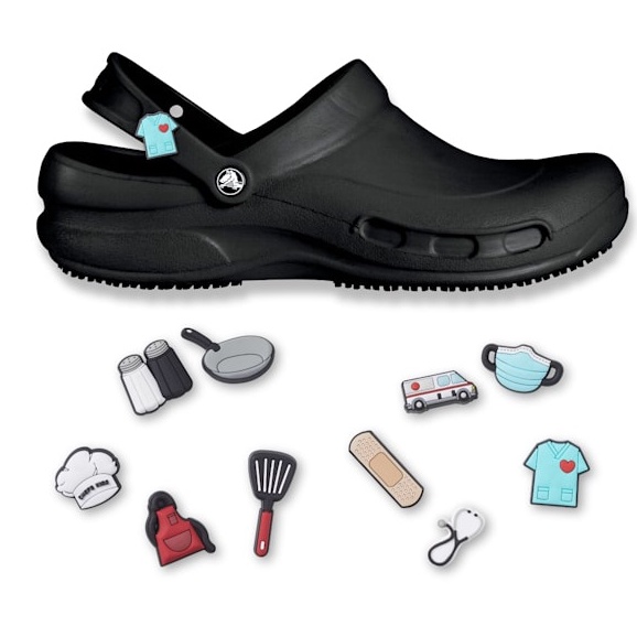 Crocs / jibbitz Sức Khỏe Trái Tim Quyến Rũ jibbitz