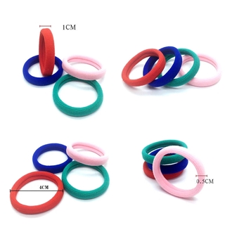 Set 10 Dây Cột Tóc Co Dãn Kiểu Hàn Quốc Cho Nữ