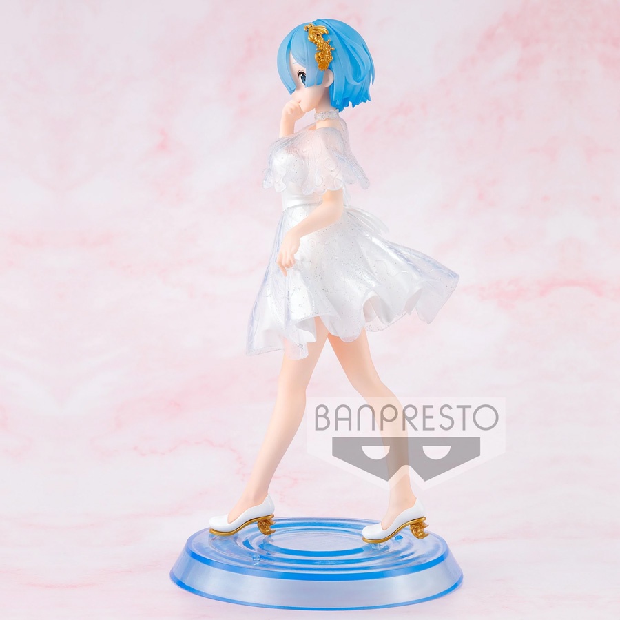 Mô Hình Figure Nhân Vật Anime Re:Zero kara Hajimeru Isekai Seikatsu, Rem, Serenus Couture (Bandai Spirits) Chính Hãng