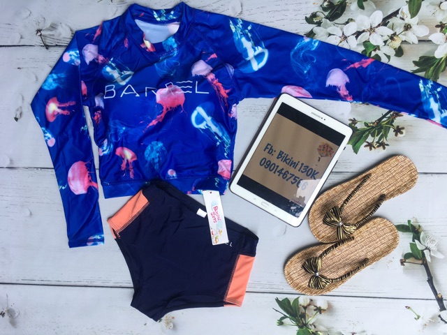 Đồ bơi tay dài Hàn Quốc ( kèm hình trải sàn) | BigBuy360 - bigbuy360.vn