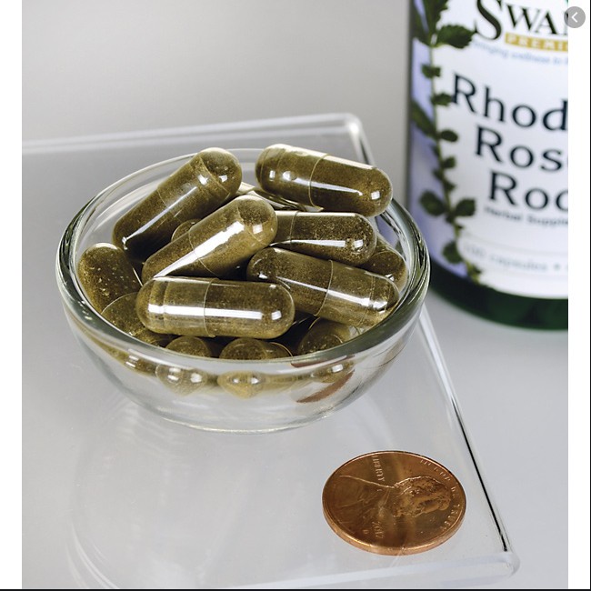 Viên Uống Tăng Cường Miễn Dịch Giảm Stress Swanson Full Spectrum Rhodiola Rosea Root 100 Viên