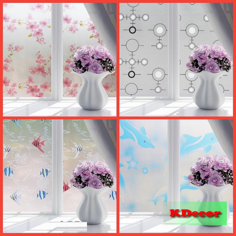 Giấy dán kính 10m, khổ rộng 45cm NHIỀU MẪU có sẵn keo