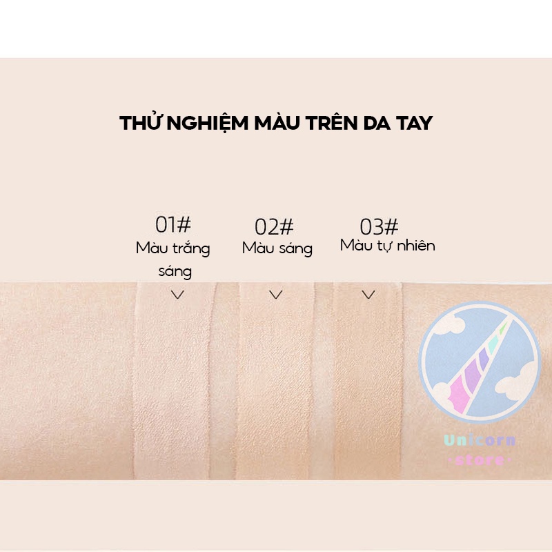 Che Khuyết Điểm Lâu Trôi Kiểm Soát Dầu Lameila High-Gloss Concealer NO1031