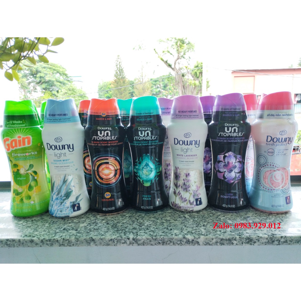 Hạt (viên) xã thơm và mềm vải Downy các loại