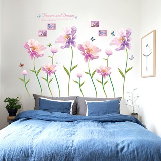 Decal dán tường - Giấy dán tường - Flower dream - flowerdecal - SK9294