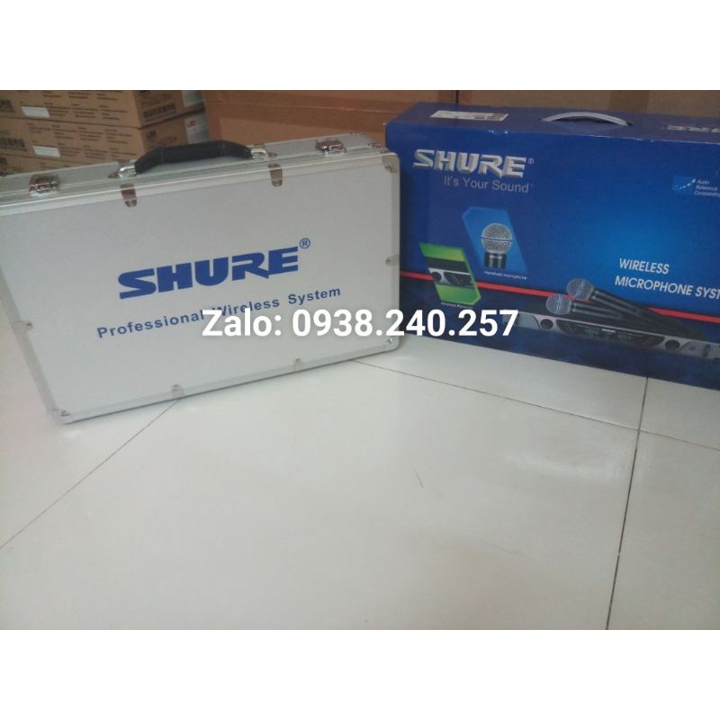 Micro không dây shure u930 hàng chuẩn cao cấp - shure u-930 - micro không dây - micro shure karaoke