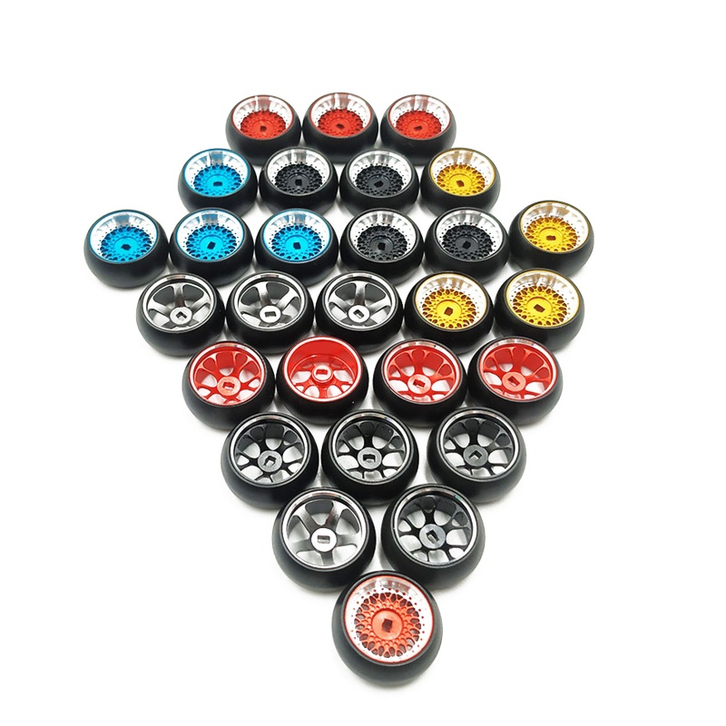 Bộ 4 Bánh Xe Đồ Chơi Điều Khiển Từ Xa Wltoys K969 K989 P929 Tỉ Lệ 1 / 28