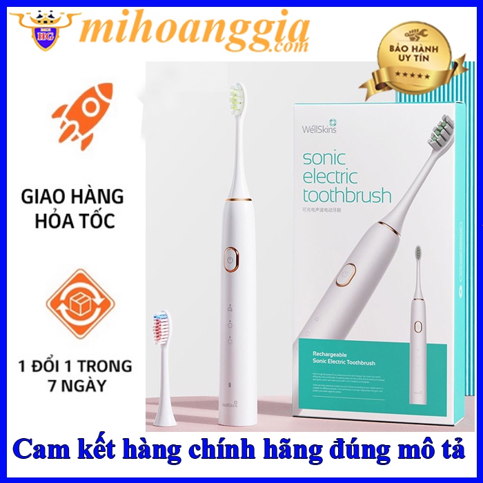 Bàn chải điện Xiaomi WellSkins WX-YS100 | WX-YS200 | Bàn chải điện Xiaomi T300 | Doctor B BETC01 - MIHOANGGIA