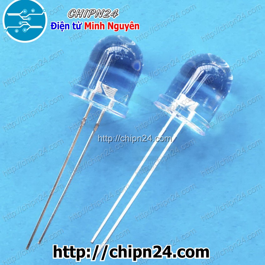 [5 CON] (TK1) Led 10mm Trong TÍM