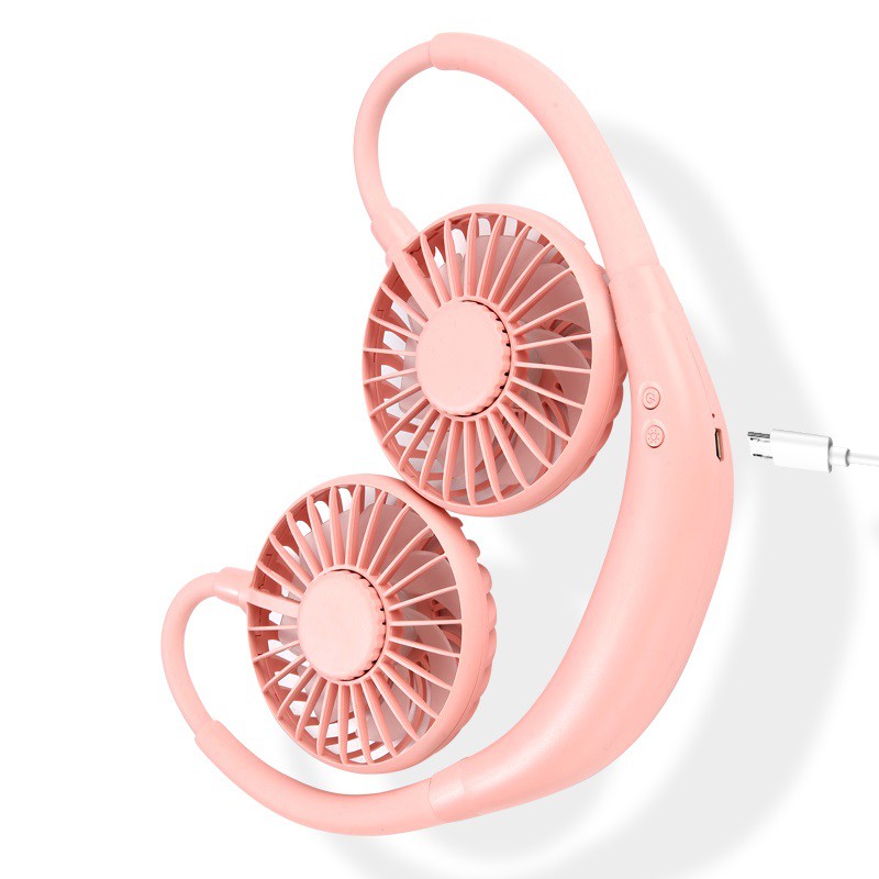 Quạt Đeo Cổ Mini Cổng USB Tiện Lợi | BigBuy360 - bigbuy360.vn