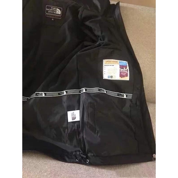 Áo Khoác Thể Thao The North Face Có Mũ Trùm Chống Gió/Chống Thấm Nước Trẻ Trung Năng Động