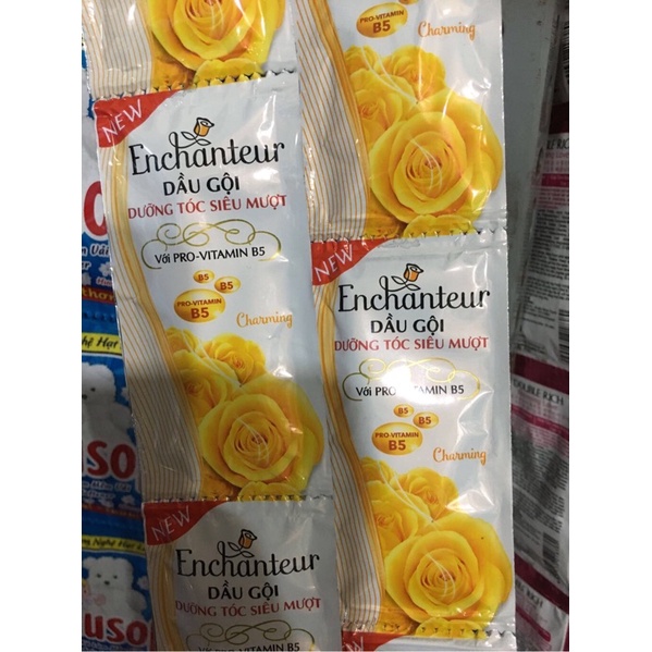 Dây 10 gói Dầu gội Enchanteur Charming dưỡng tóc siêu mượt