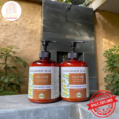 Sữa tắm truyền trắng Collagen X12 dùng cho cả mặt | sữa tắm collagen | BigBuy360 - bigbuy360.vn