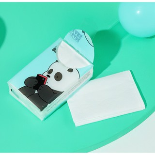 Khăn giấy lụa bỏ túi We Bare Bears (combo 18 gói)