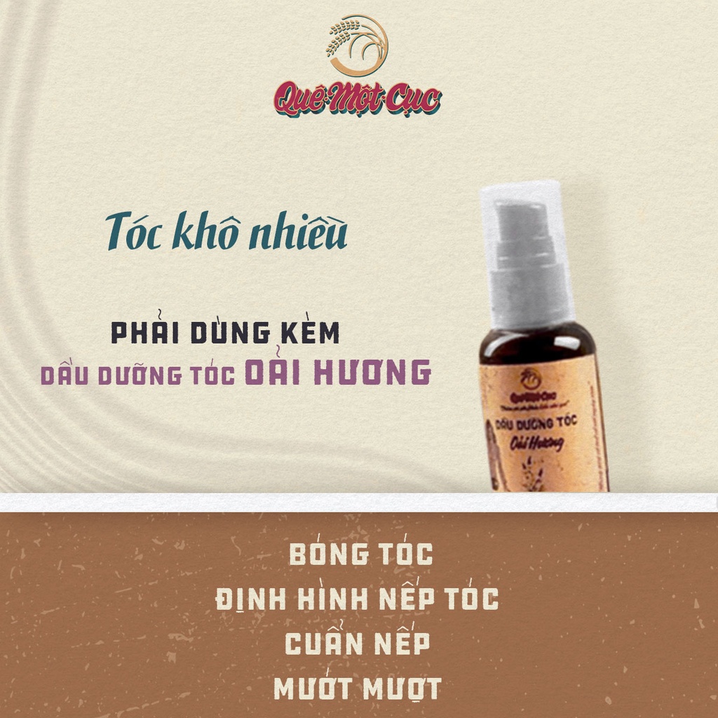 Dầu xả thảo dược thiên nhiên ‍♀️ Dầu xả bưởi, oliu, dưỡng tóc mềm mượt, chắc khỏe QUÊ MỘT CỤC handmade