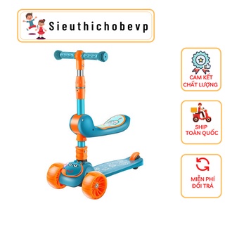 Xe trượt scooter kiêm xe chòi chân 2 in 1