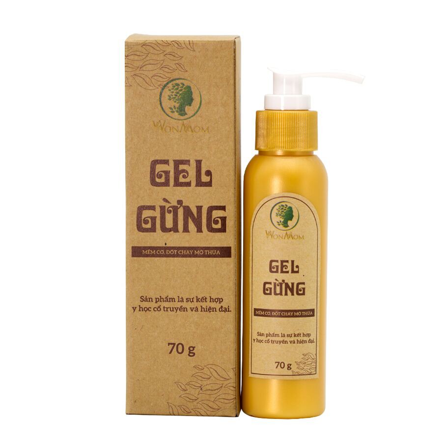 Gel gừng giảm eo Wonmom V1282