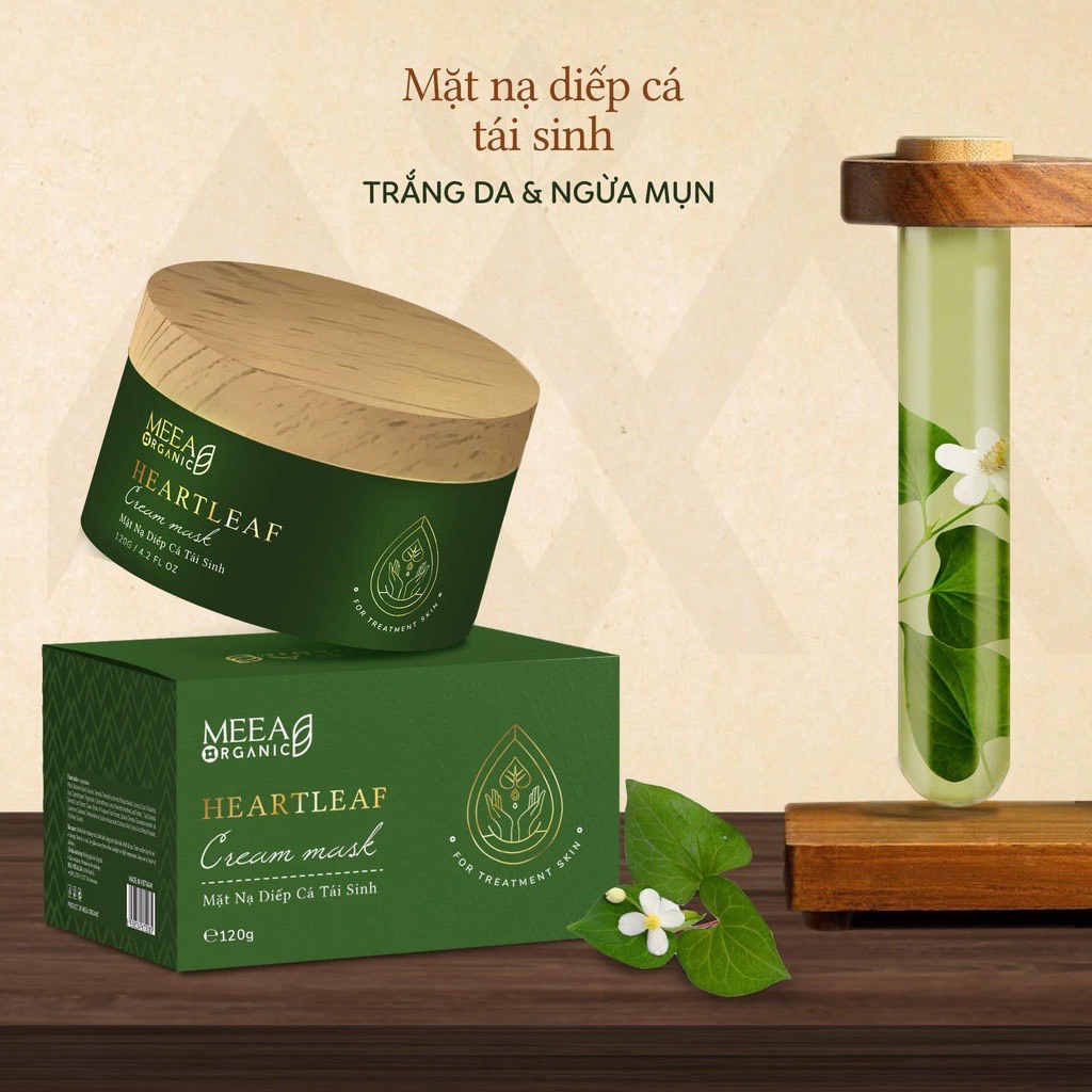 Mask Mặt Nạ Diếp Cá Tái Sinh - Meea Origin New 2022