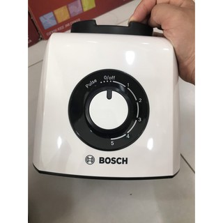 Máy Xay Sinh Tố BOSCH MMB33G5B cối Thủy Tinh - Công suất mạnh mẽ 600W xay được cả Đá - Chính hãng Đức - Bảo hành 2 năm