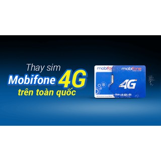 Phôi sim 4G Mobifone tự đổi tại nhà
