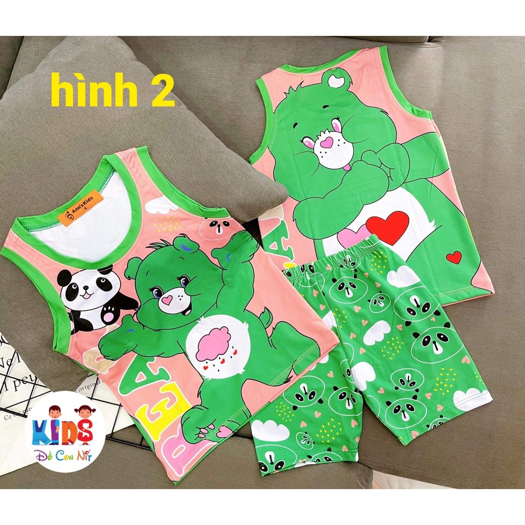 BỘ BA LỔ MÙA HÈ XINH YÊU BÉ GÁI - ĐỒ BỘ TRẺ EM