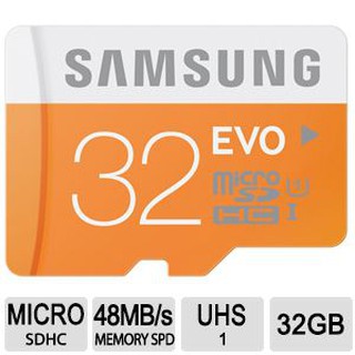 Thẻ nhớ micro sd samsung evo 32gb class 10 -48mb