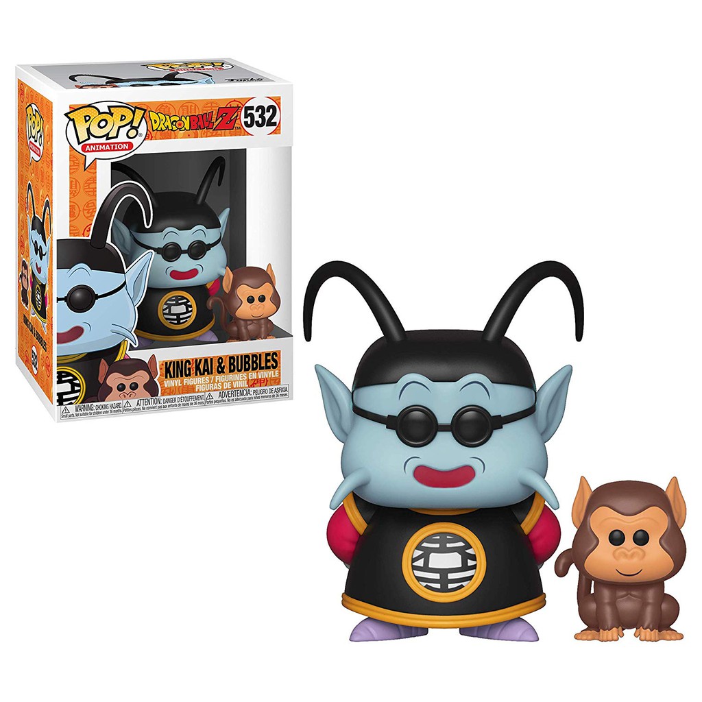 Funko Pop! & Buddy: Dragon Ball Z - King Kai & Bubbles ( Thần Kaio ) |  Shopee Việt Nam