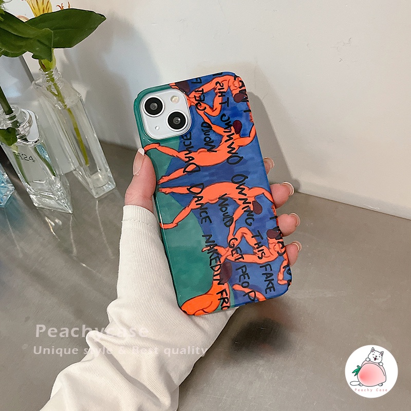 Ốp Điện Thoại PC Cứng In Hình Vui Nhộn Chống Sốc Cho iPhone 13 12 Pro Max 11 Xr Xs Max X