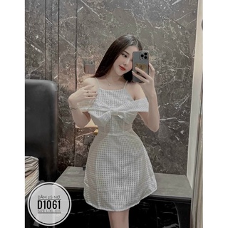 Bigsize Đầm 2S nơ ngực D1061