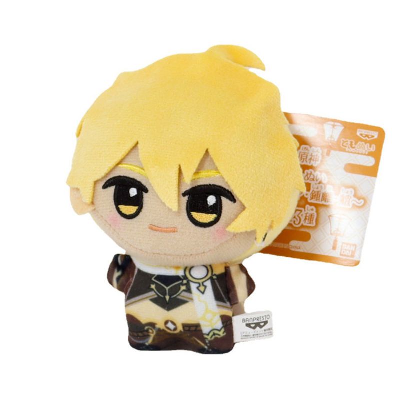 Thú nhồi bông 10cm ZhongLi Xiao Tartaglia Fischl Aether Albedo Klee thích hợp làm quà tặng