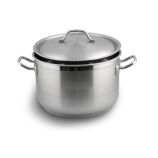 Nồi luộc gà Inox Fivestar đường kính 32cm dung tích 18 lít dùng bếp từ nắp Inox - Bảo hành 5 năm chính hãng