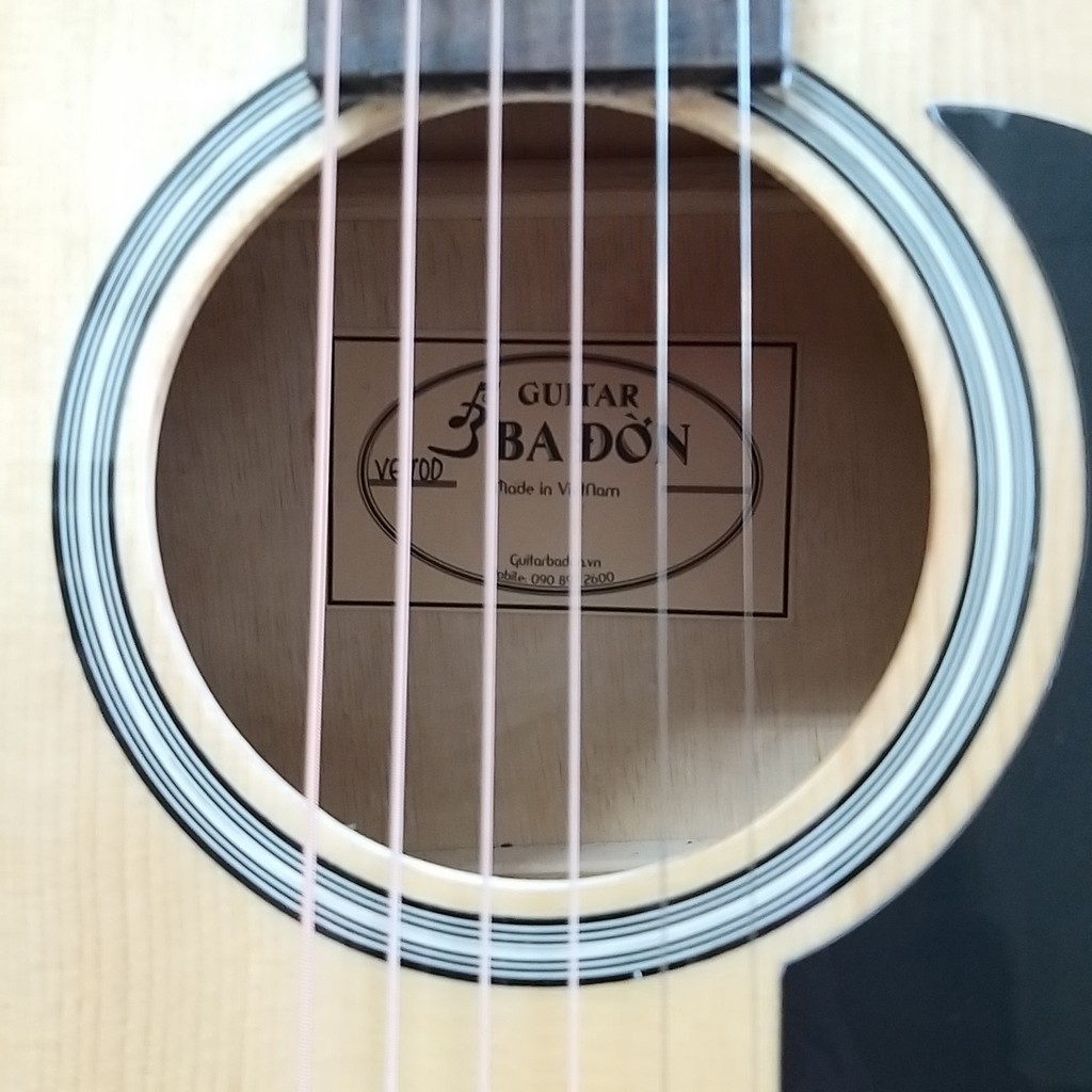 [Chính hãng] Ba Đờn VE70 &amp; VE70D - Đàn guitar Acoustic Ba Đờn VE70 &amp; VE70D ( Kèm phụ kiện )